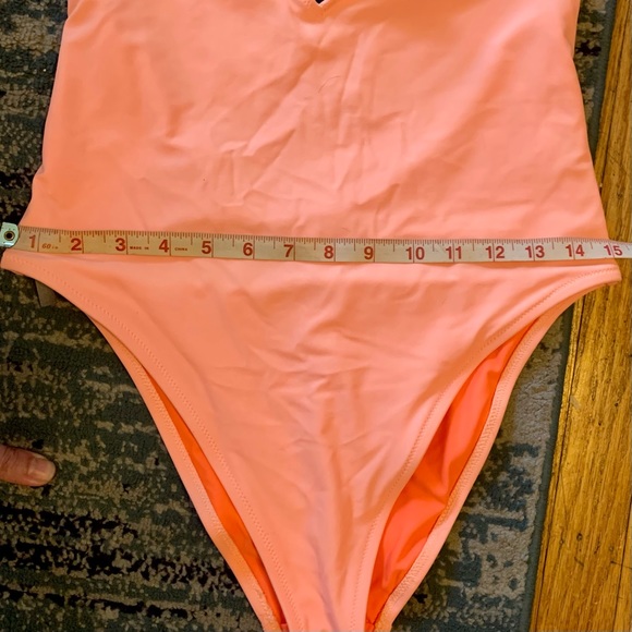 NWOT Orange One Piece Swimsuit from Aerie, Sz L - Picture 13 of 13